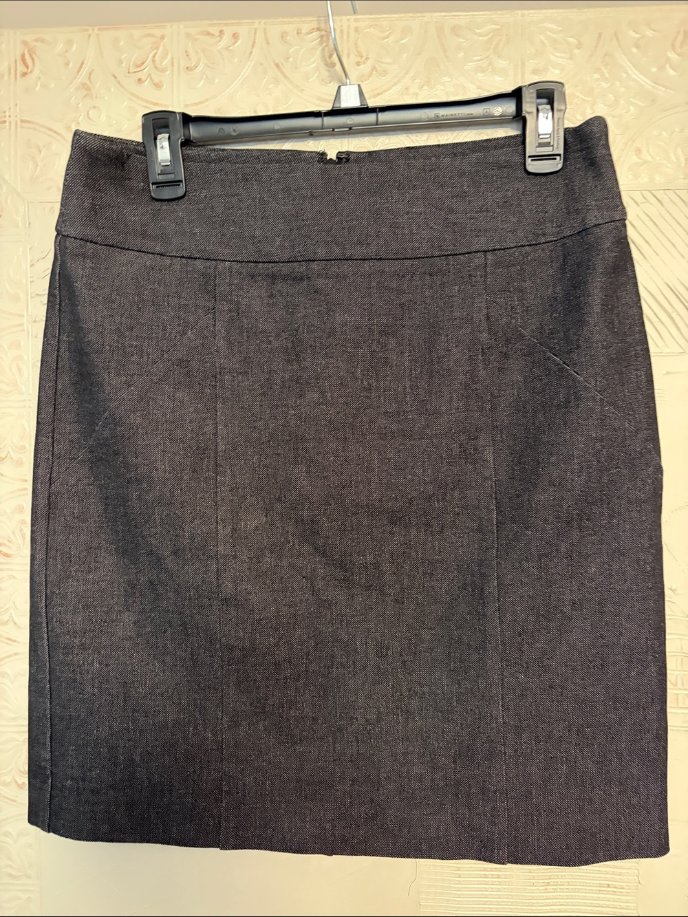 Banana Republic Classic Dark Gray Pencil Skirt - Women's Skirt, size 8